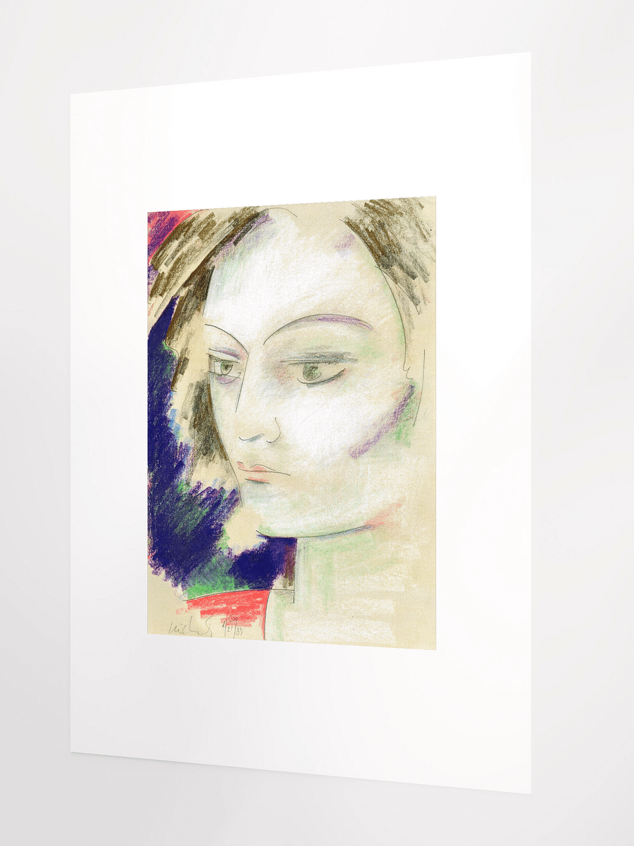 Portait of a Woman 04.27.89 print product image (3)