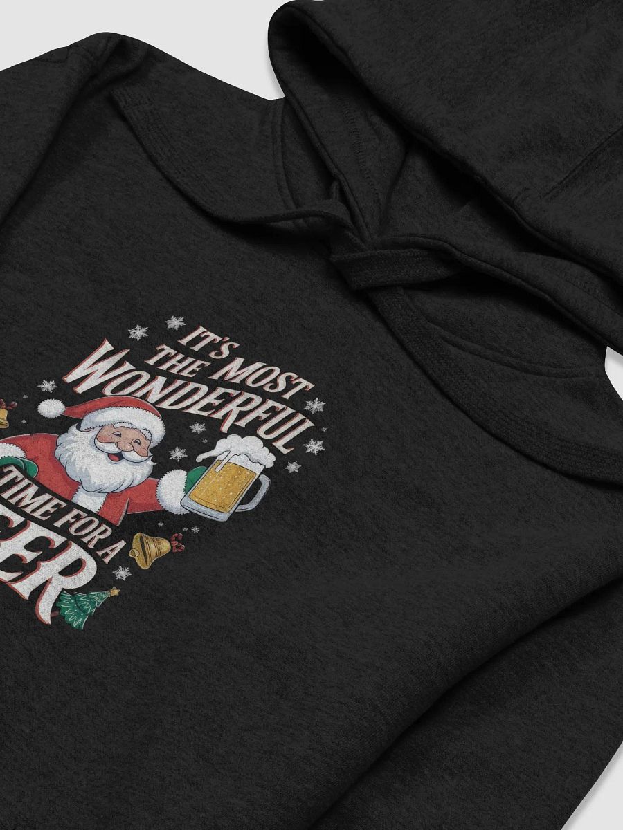 Santa’s Holiday Cheers Cotton Heritage Unisex Premium Hoodie product image (3)