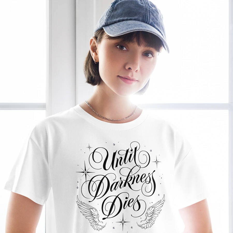 Until Darkness Dies (wings design) Women's Premium Crop Top product image (123)