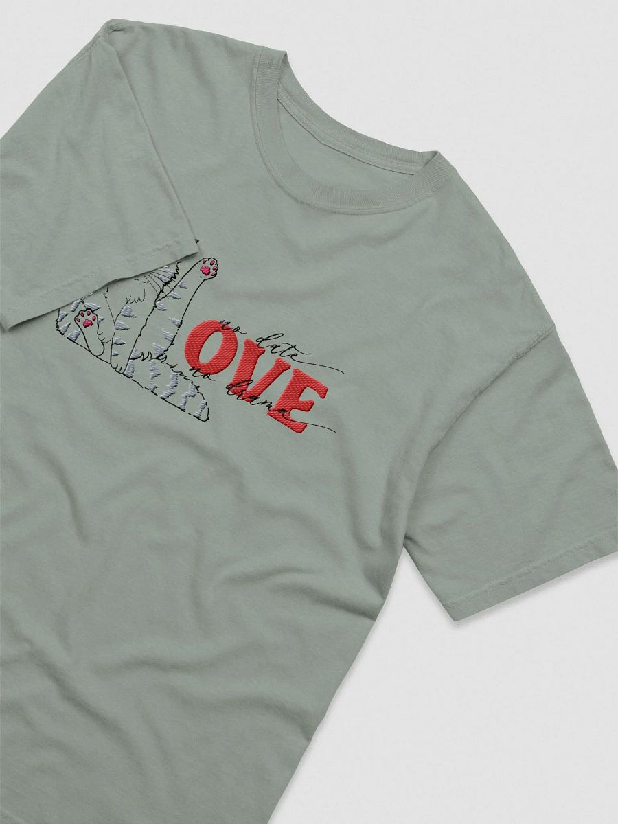 Cat Date Night - Embroidered T-Shirt product image (1)
