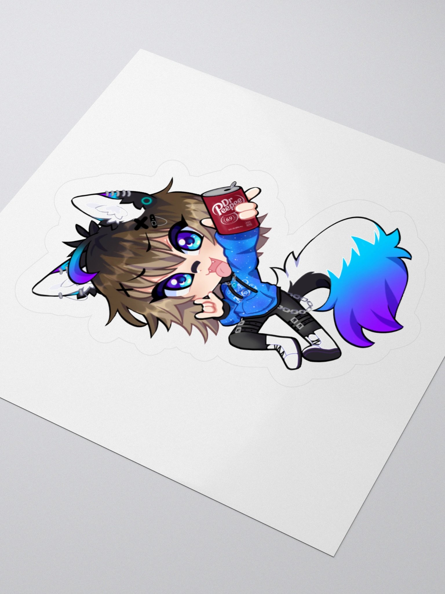 Dr. PeePee Tatewolfz Sticker product image (7)