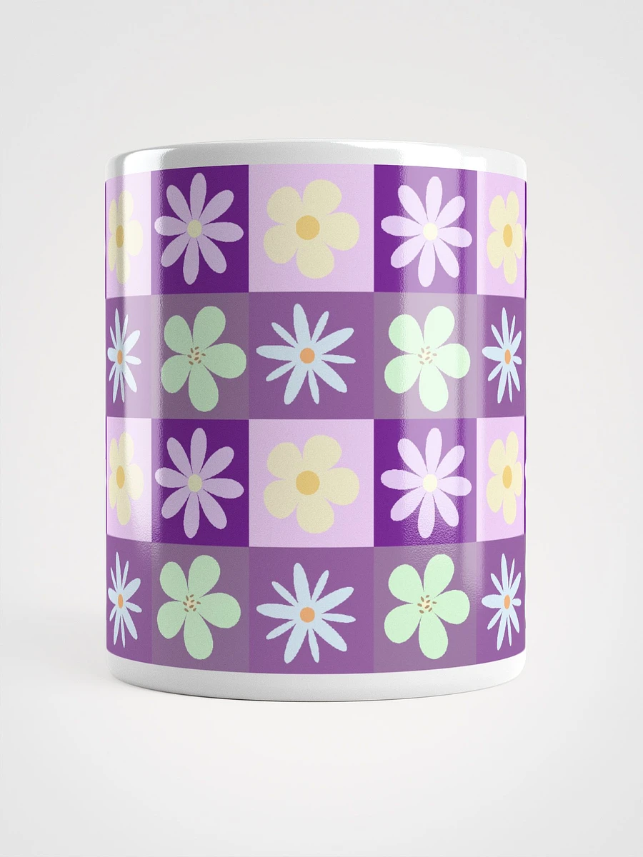 Mauve Floral Pattern Mug product image (6)