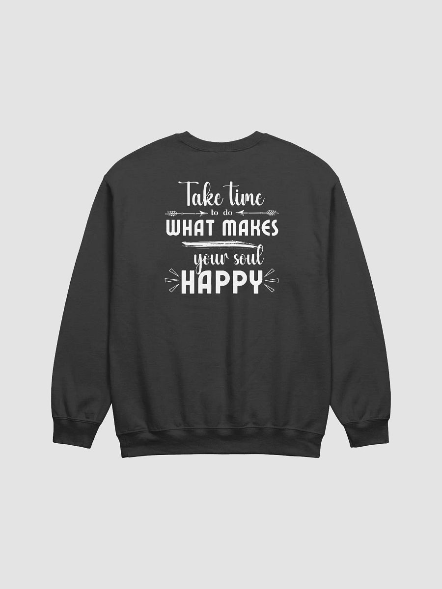 Happy Soul Self-Care Gildan Sweatshirt - Front/Back style. product image (5)