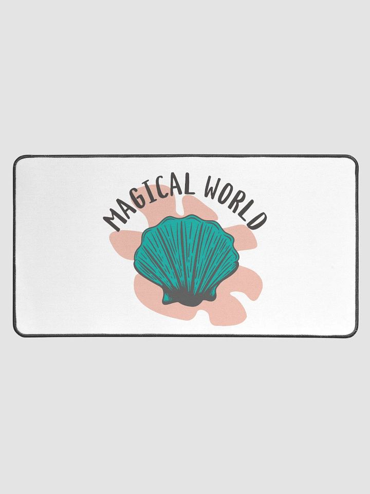 Enchanting Seashell Desk Mat product image (1)