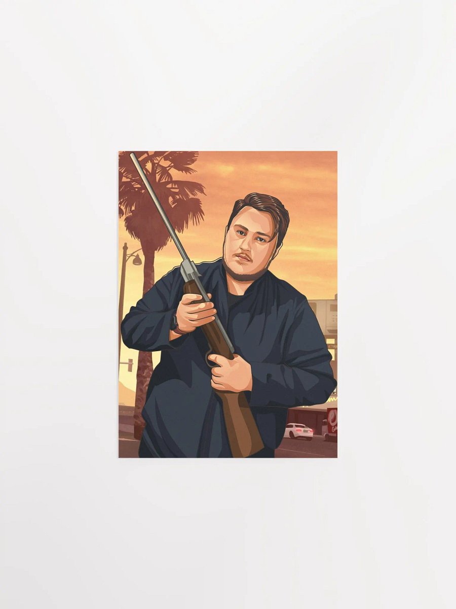 GTA Style Paper Poster - Grob product image (8)