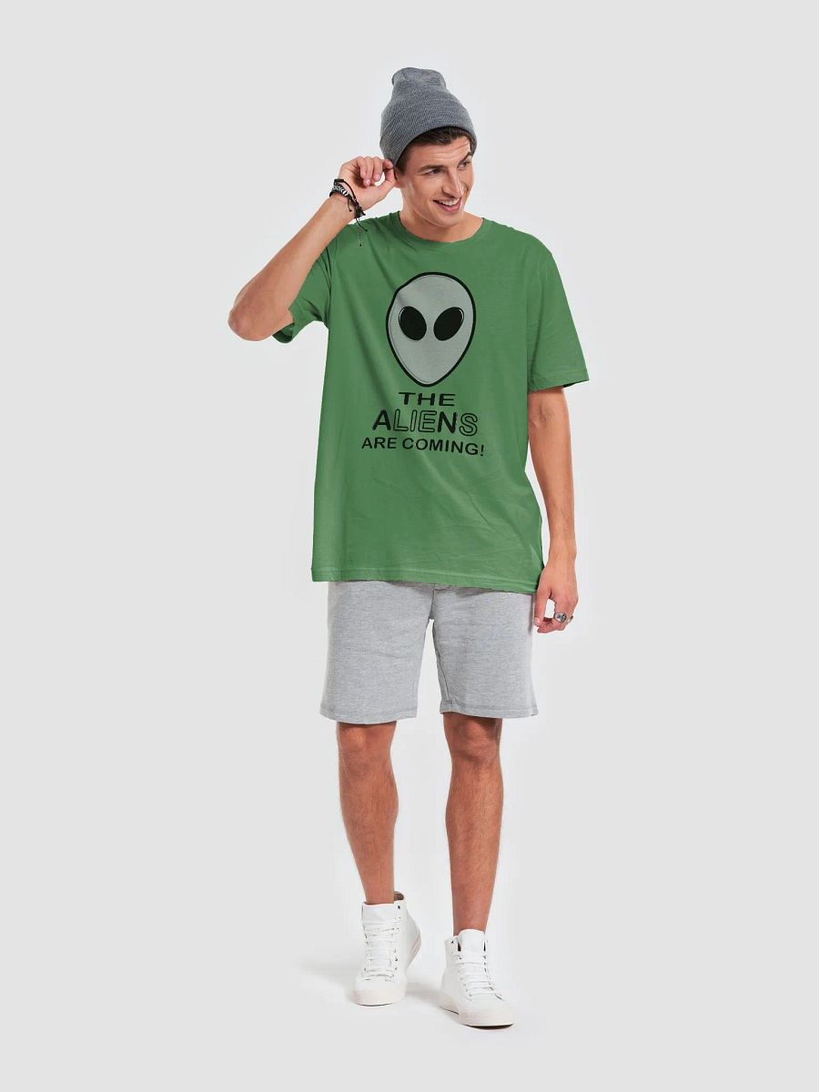 The Aliens Are Coming! - Bella+Canvas Supersoft T-Shirt product image (4)