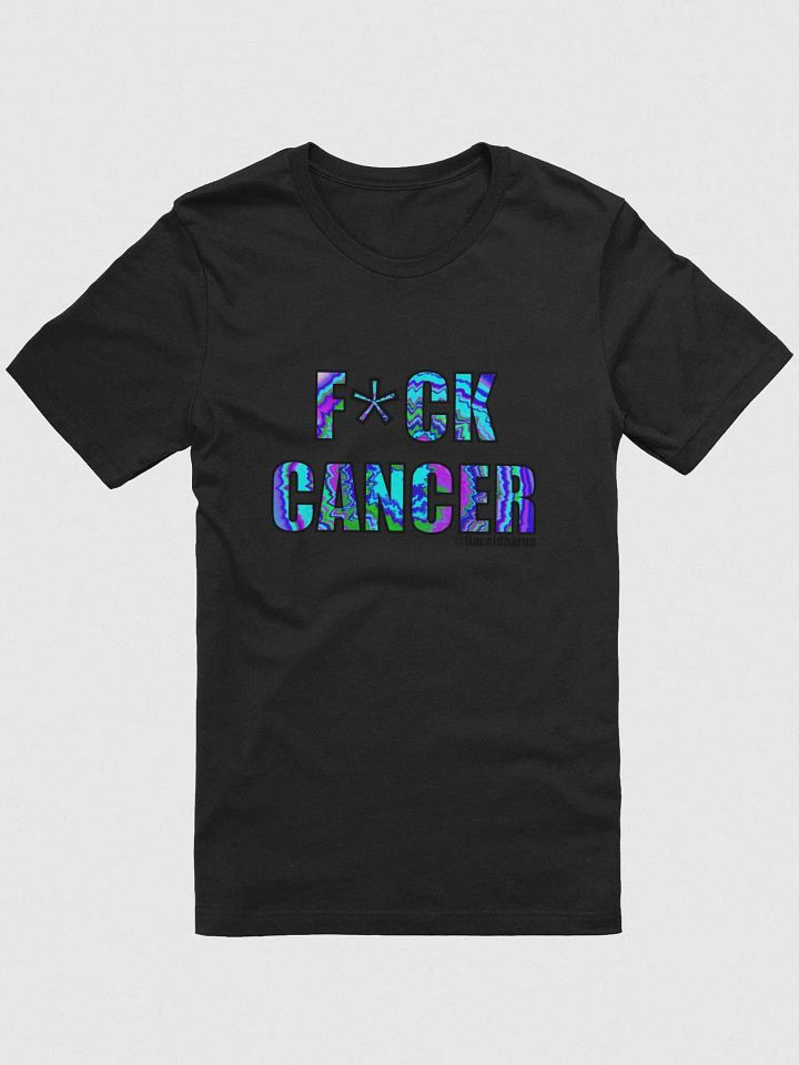 F*CK CANCER PSYCHADELIC SUPERSOFT T-SHIRT product image (1)