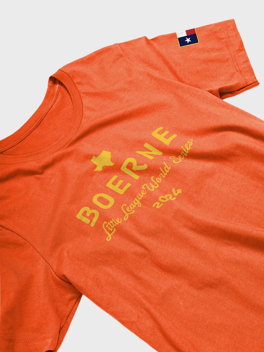 Boerne Little League World Series 2024 Yellow on Orange product image (3)