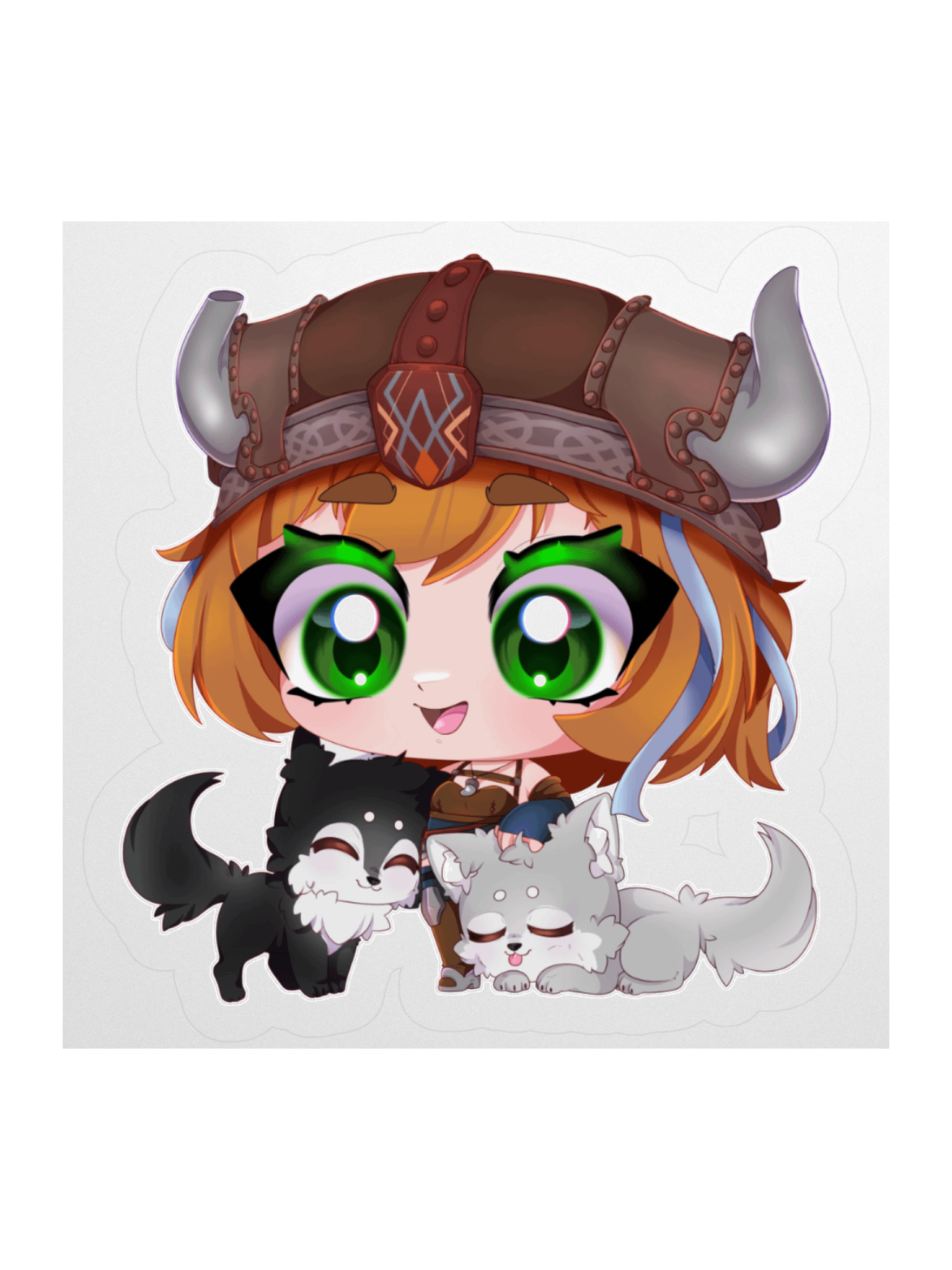 Nunu + Pups Sticker product image (2)