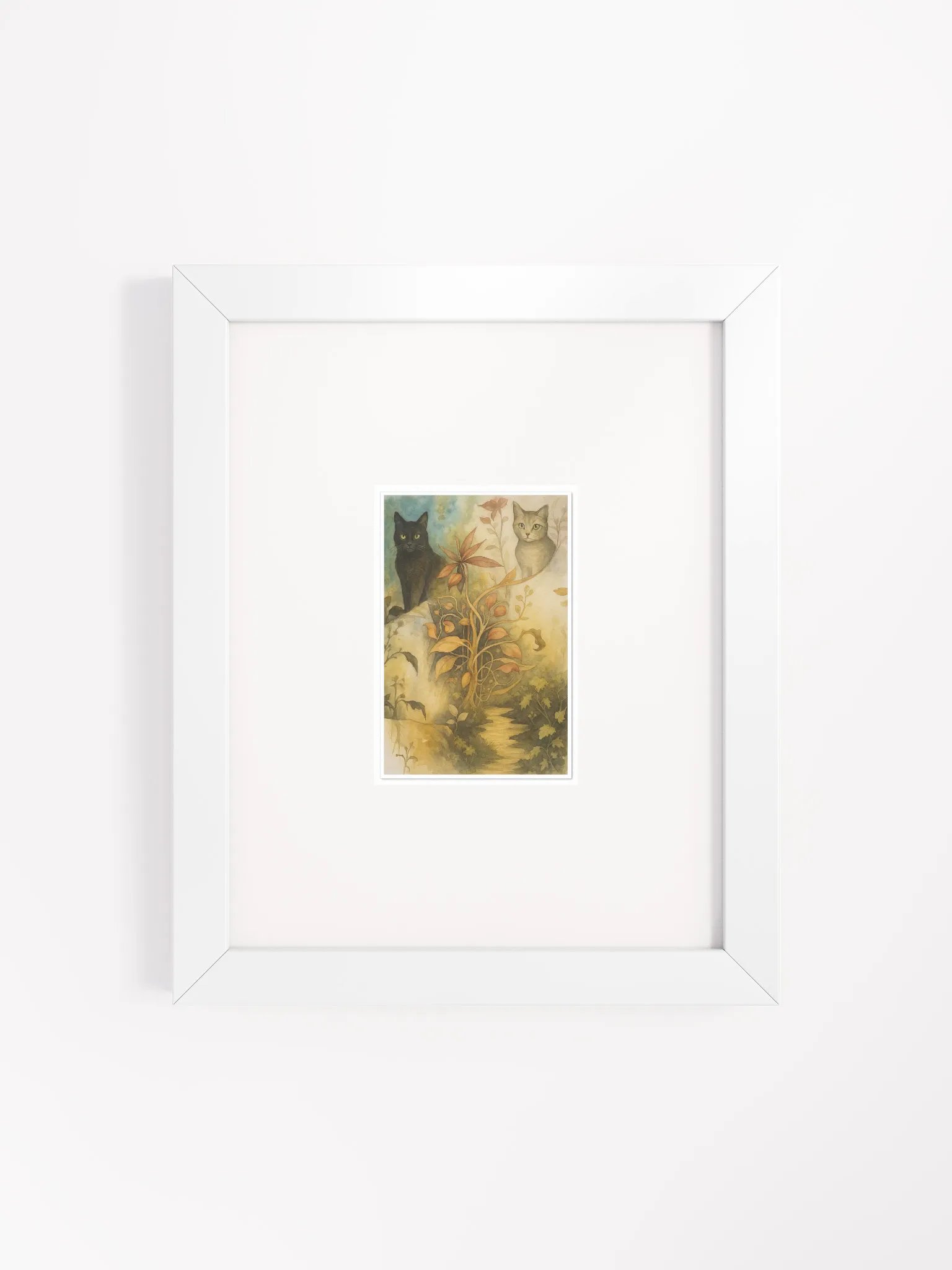 The Secret Garden Sketchbook Artprint Framed product image (4)