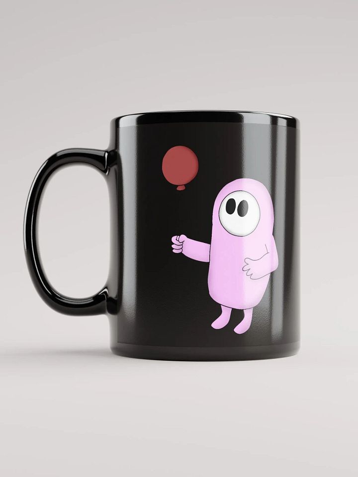 fall guys balloon black mug product image (2)