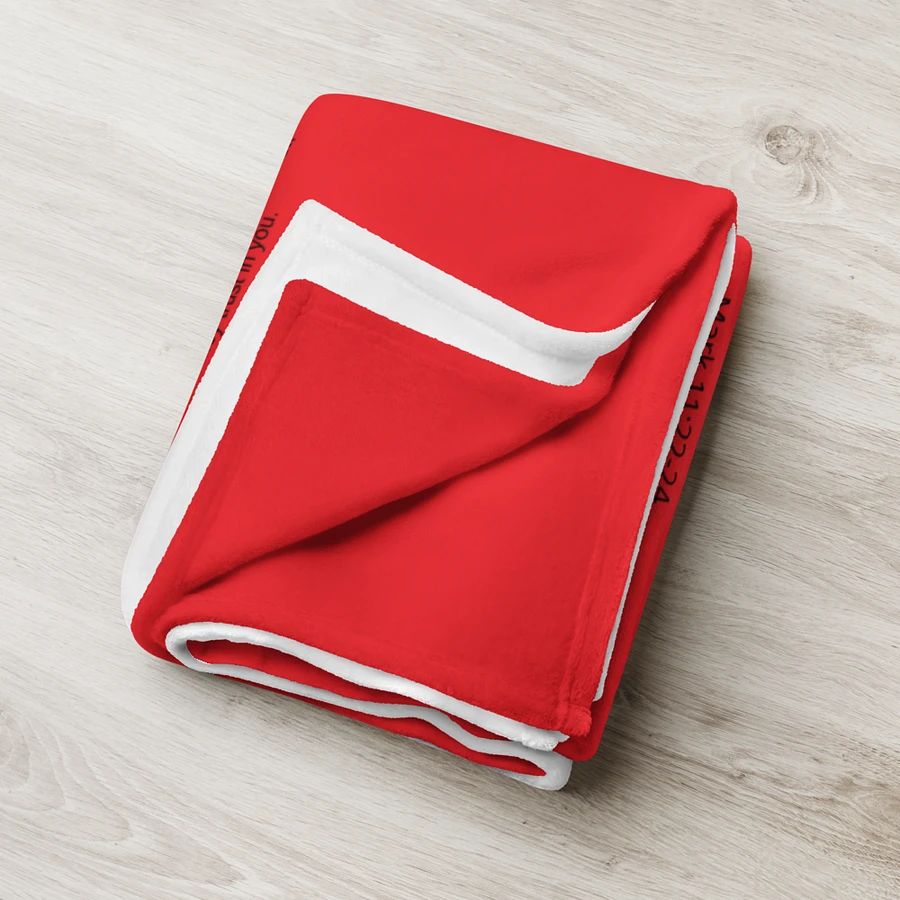 Armour Of God Red Prayer Blanket product image (10)