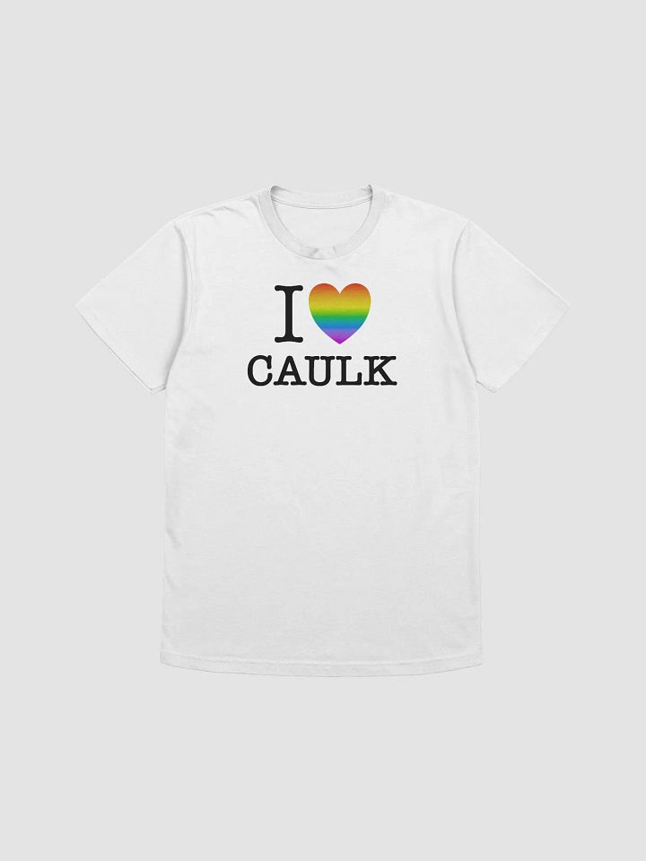 I LOVE CAULK Rainbow / Light Fitted Tee product image (1)