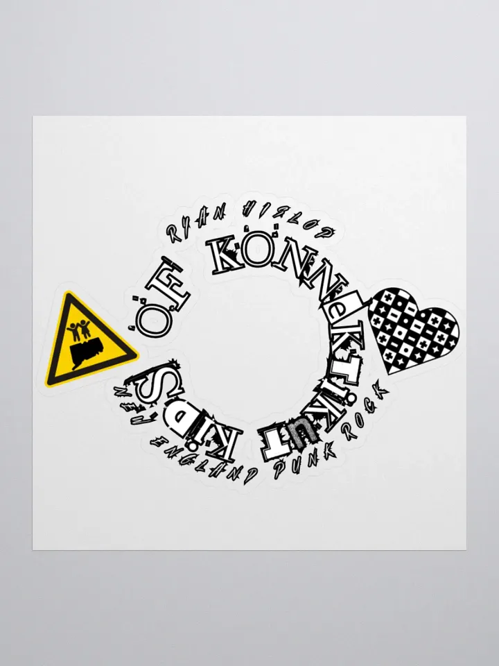Kids Of Konnektikut CD Sticker product image (1)