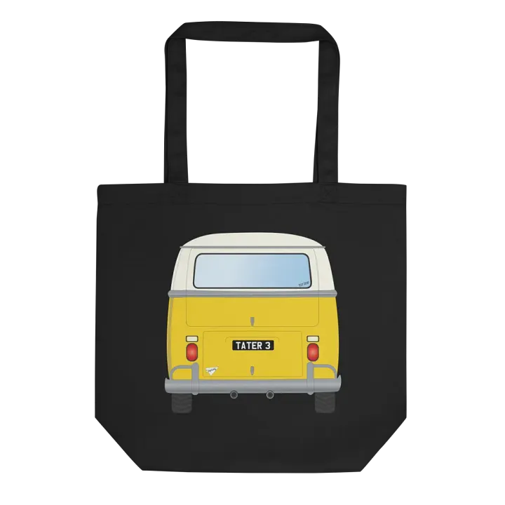 Yellow bus Taterwave 3 year Tote bag product image (1)