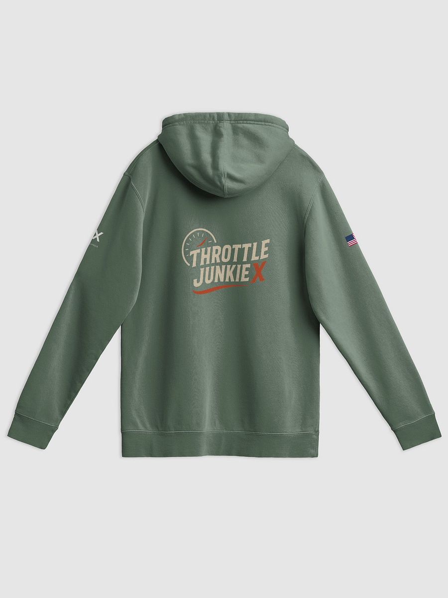 throttlejunkiex Logo Pigment Hoodie product image (21)