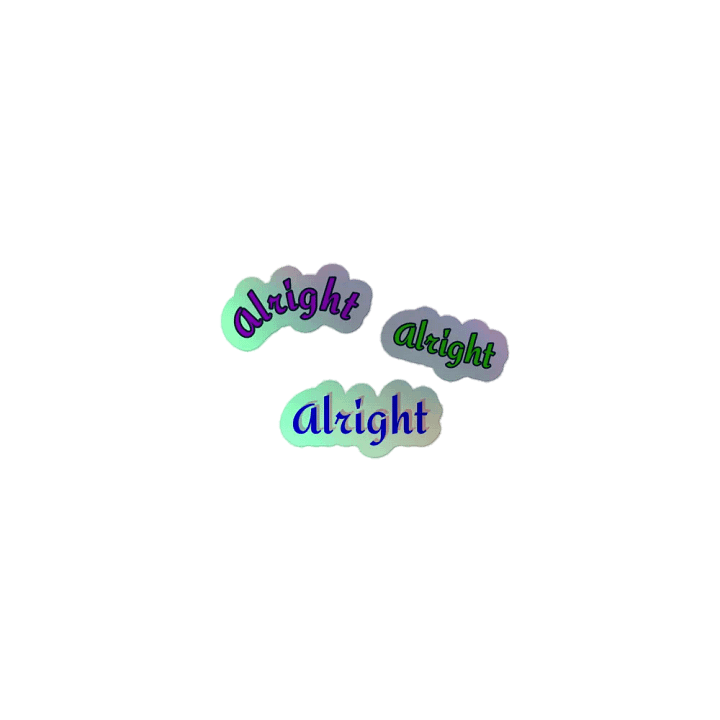 Holographic console stickers product image (1)