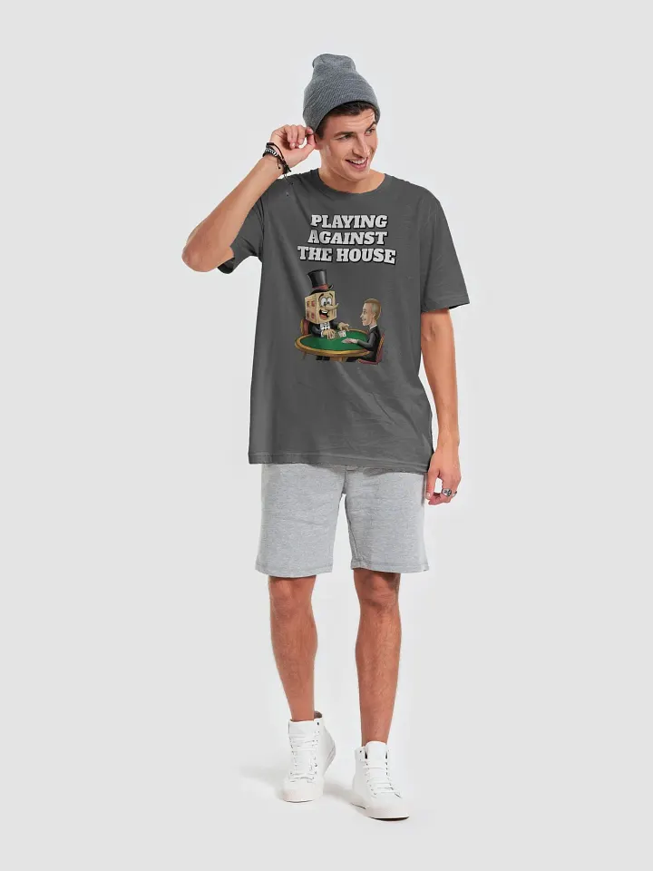 Playing Against The House - Funny Wordplay T-shirt product image (2)