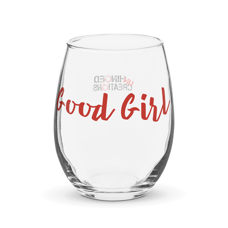 Good Girl Stemless Wine Glass product image (1)