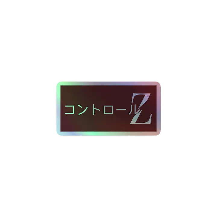 Control Z Holo Sticker product image (1)