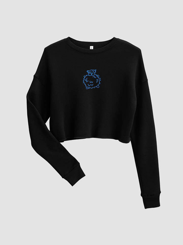 Blue Dog Cropped Sweater product image (1)