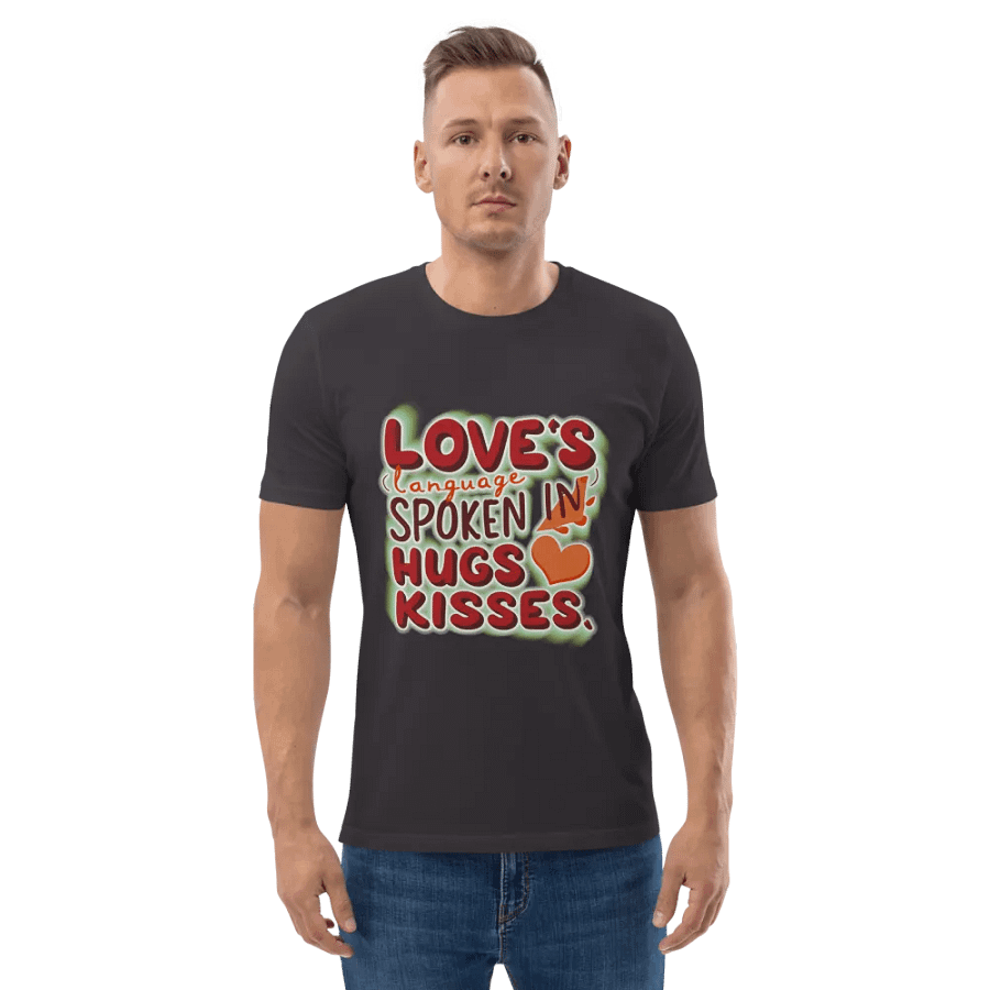 Love's Language spoken in hugs & Kisses T-shirt product image (3)