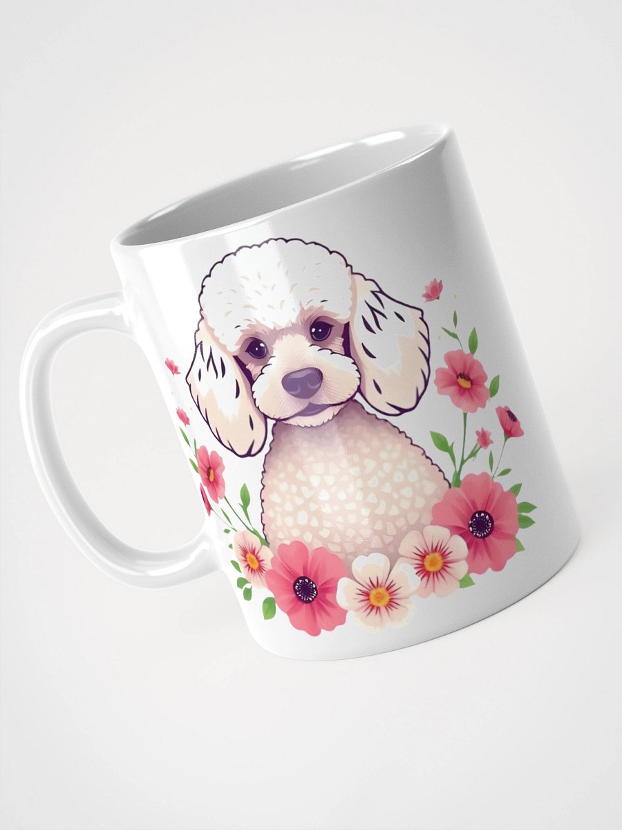 Floral Poodle Mug product image (9)