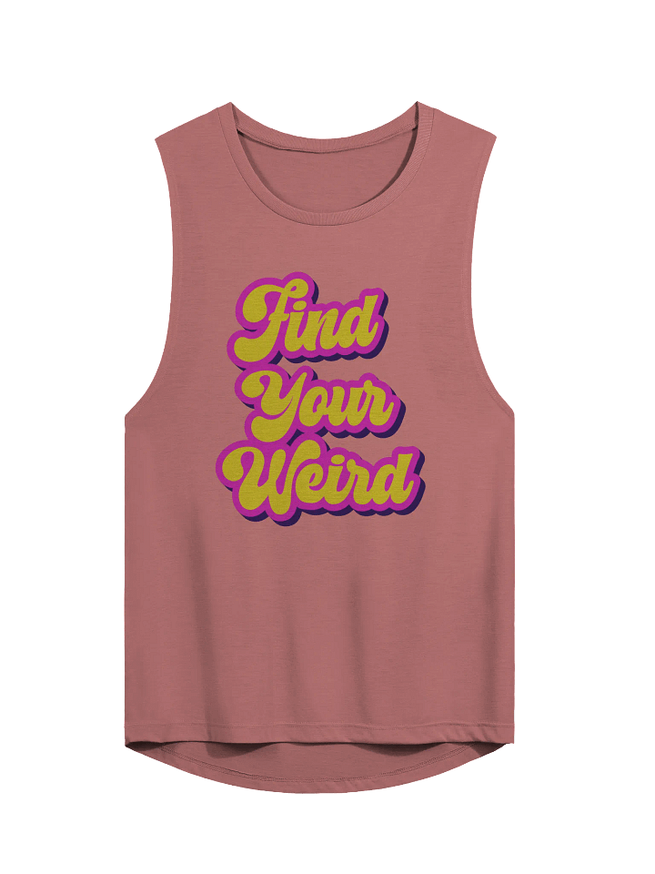 "Find Your Weird" Bella + Canvas Women's Flowy Muscle Tank product image (1)
