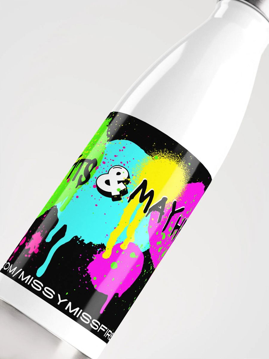 Missfits and Mayhem Graffiti Insulated Water Bottle product image (5)
