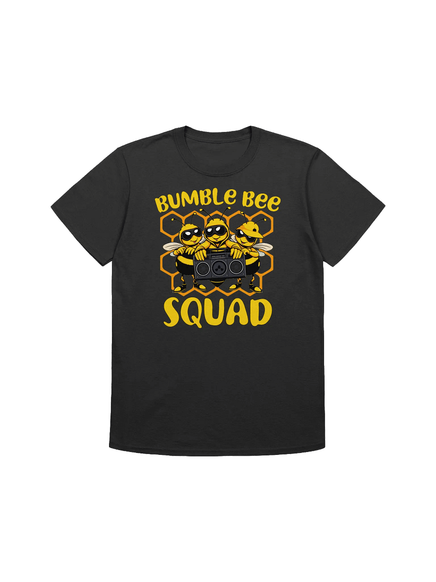 Bumble Bee Squad-Cartoon Bees with Boombox T-Shirt product image (2)