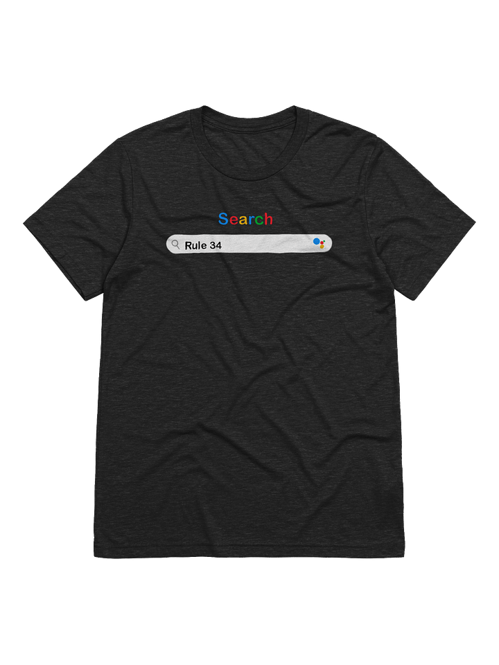 What is Rule 34? Light/Dark mode T-shirt product image (1)