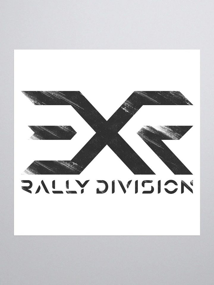 EXR RALLY DIVISION Logo Sticker product image (1)