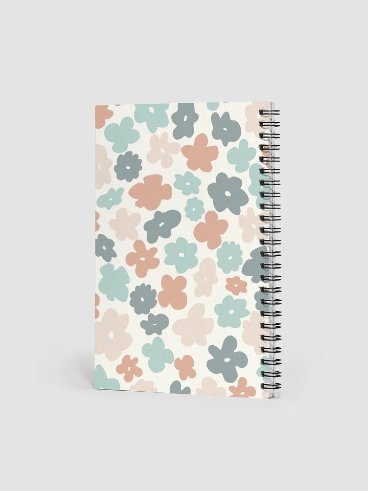 Boho Flower Spiral Notebook product image (2)