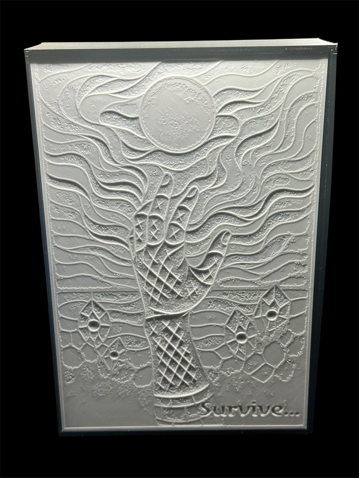 Between Realms Inspired Art - Survive... product image (2)