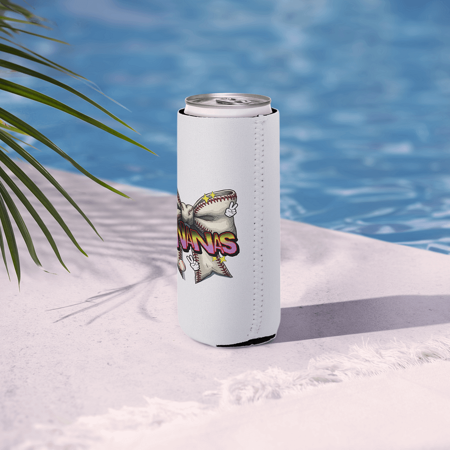 Bananas Bow Baseball Can Cooler product image (6)