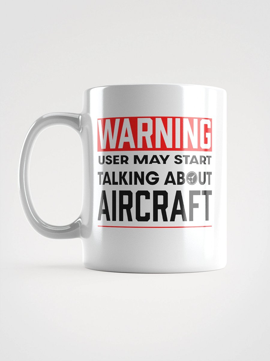 Aircraft Warning Mug product image (4)