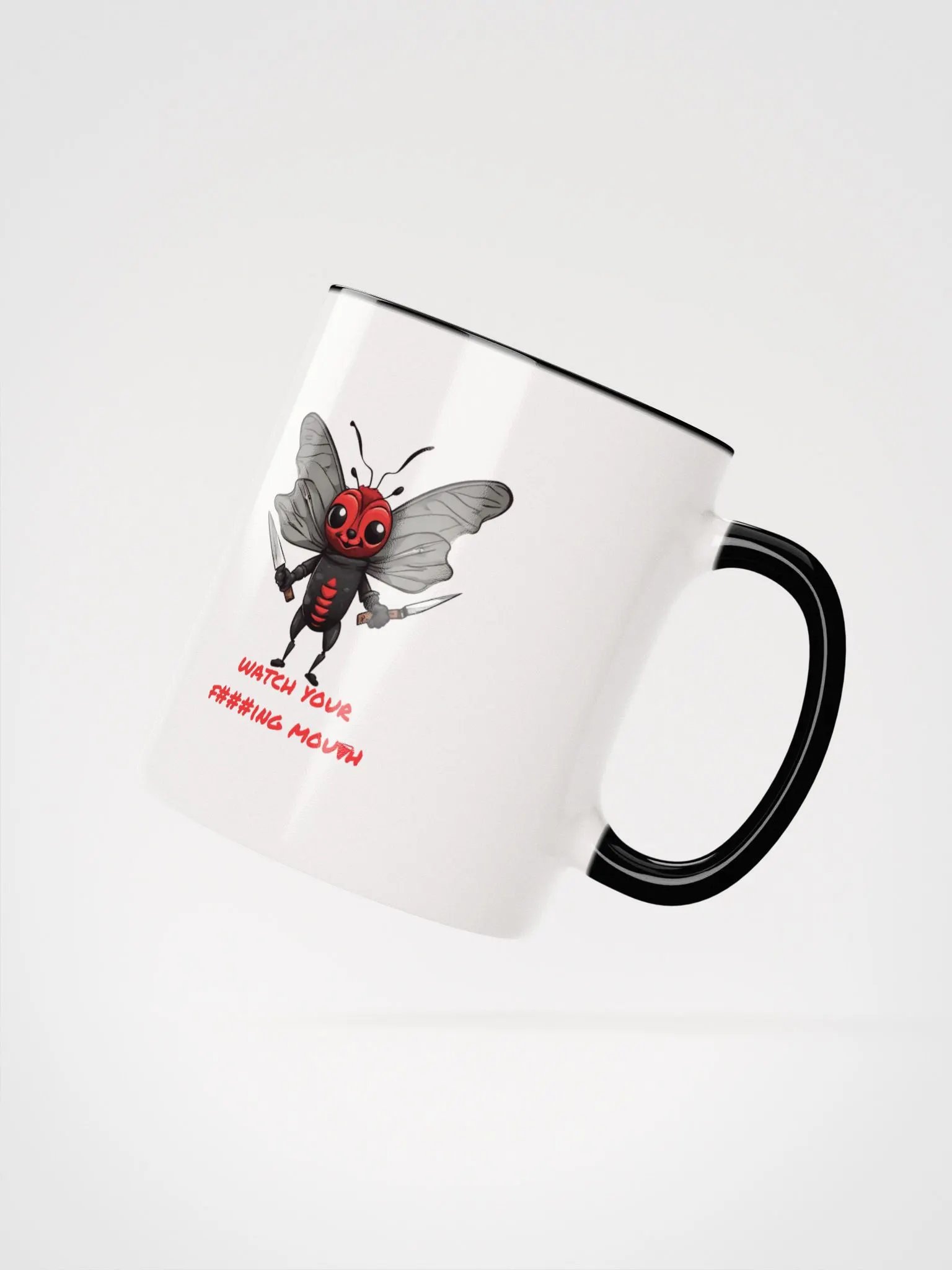 Watch Your Mouth Moth Mug product image (3)