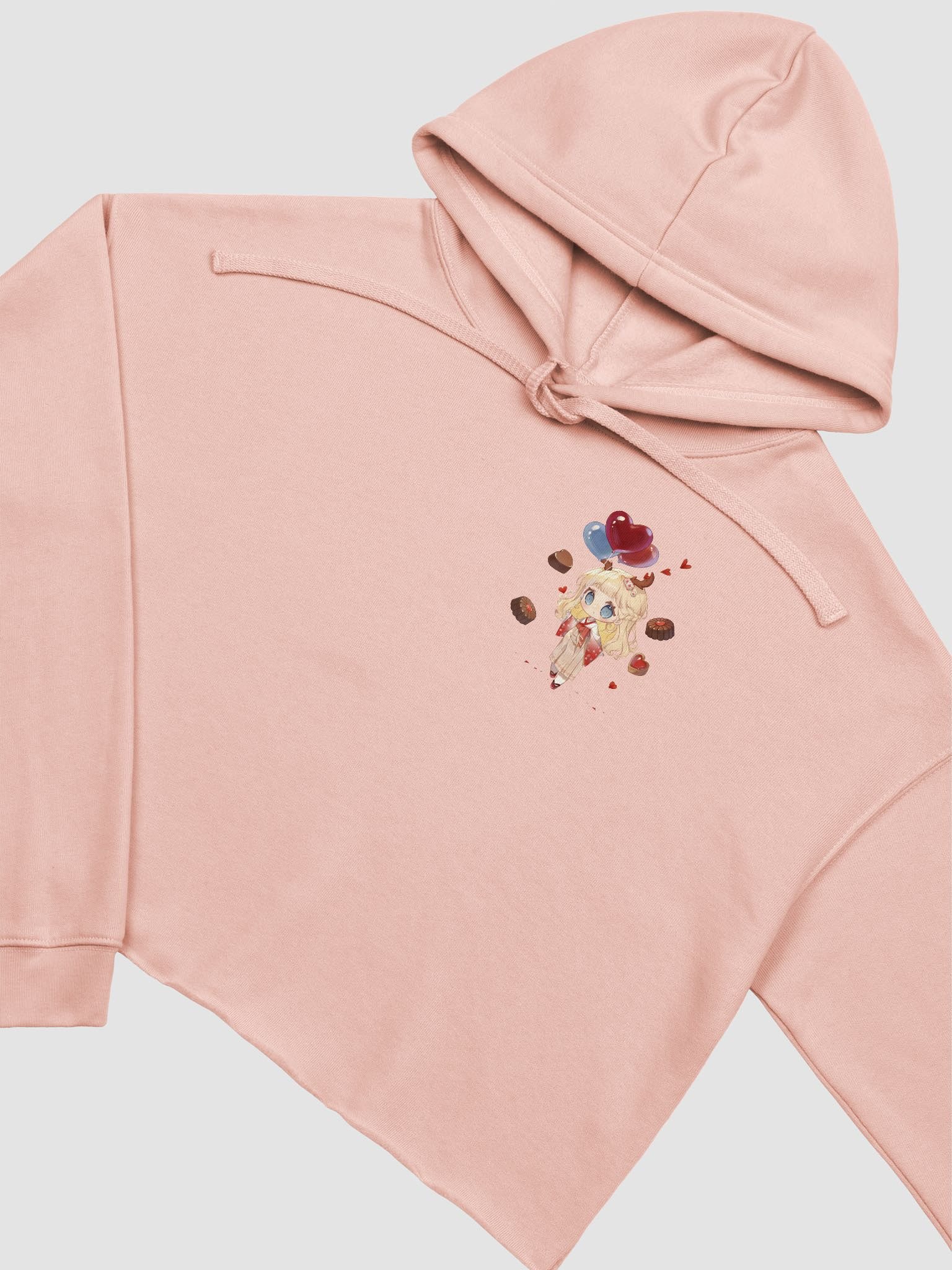 Valentines Cropped Hoodie - Sakura product image (5)