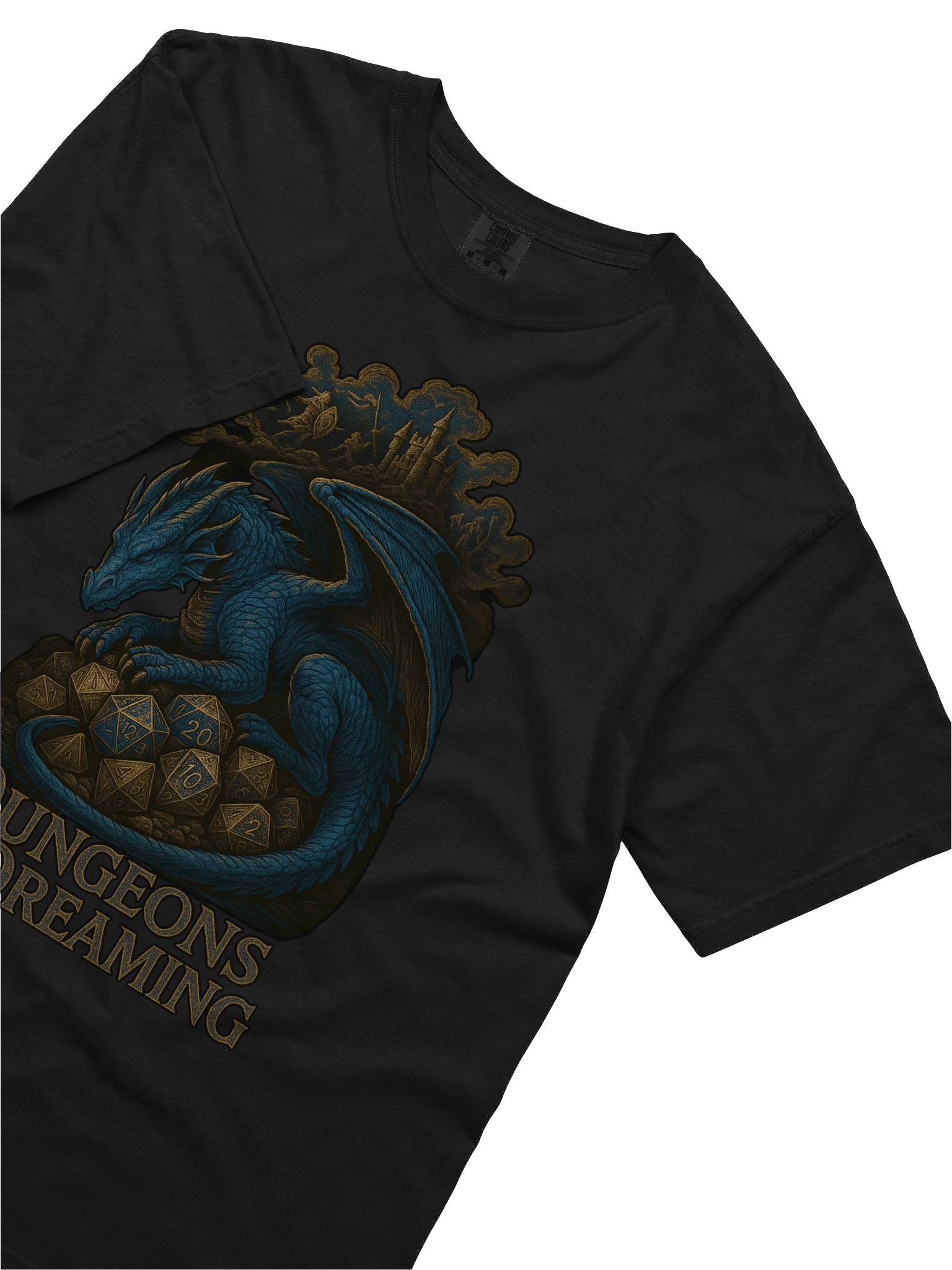 Dungeons & Dreaming Sleeping Dragon Tee product image (5)