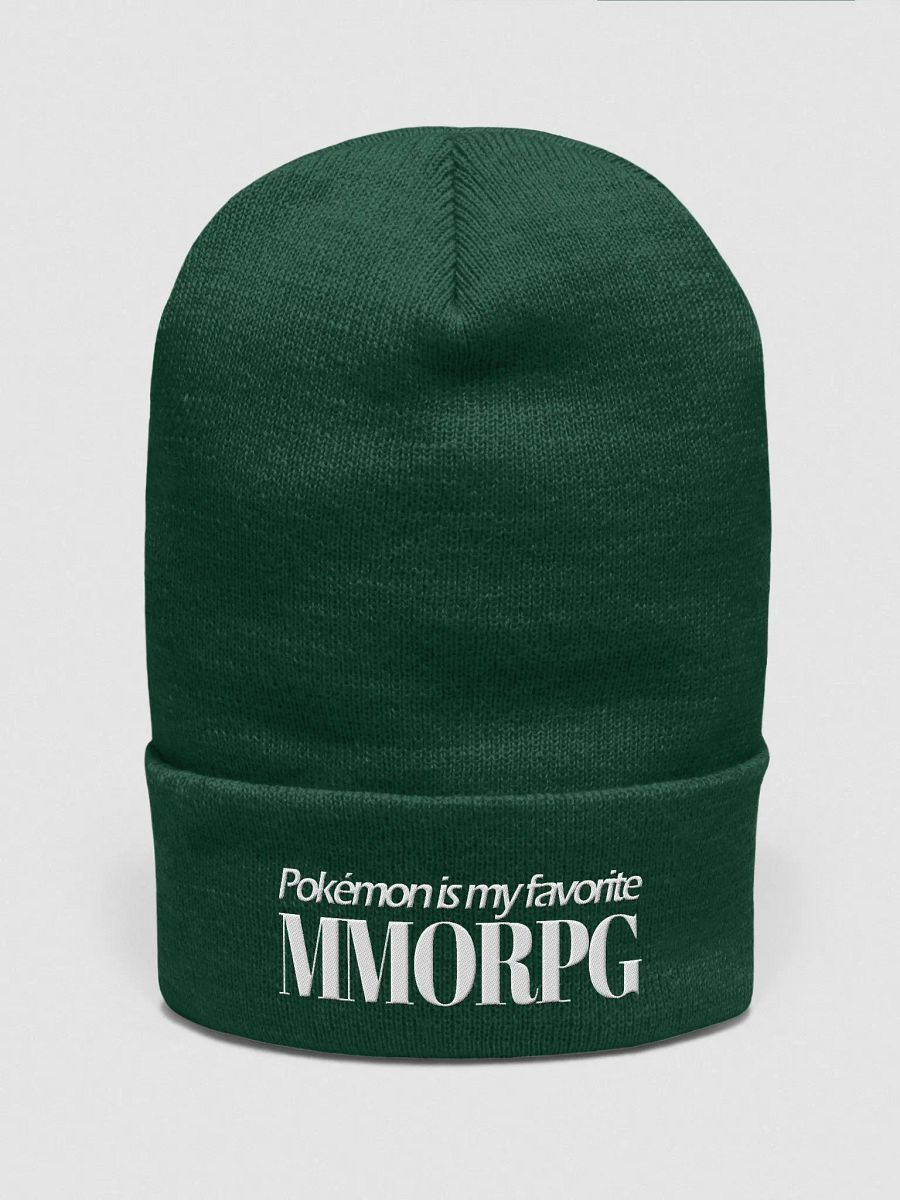 Pokemon is my favorite MMORPG! - Beanie product image (1)