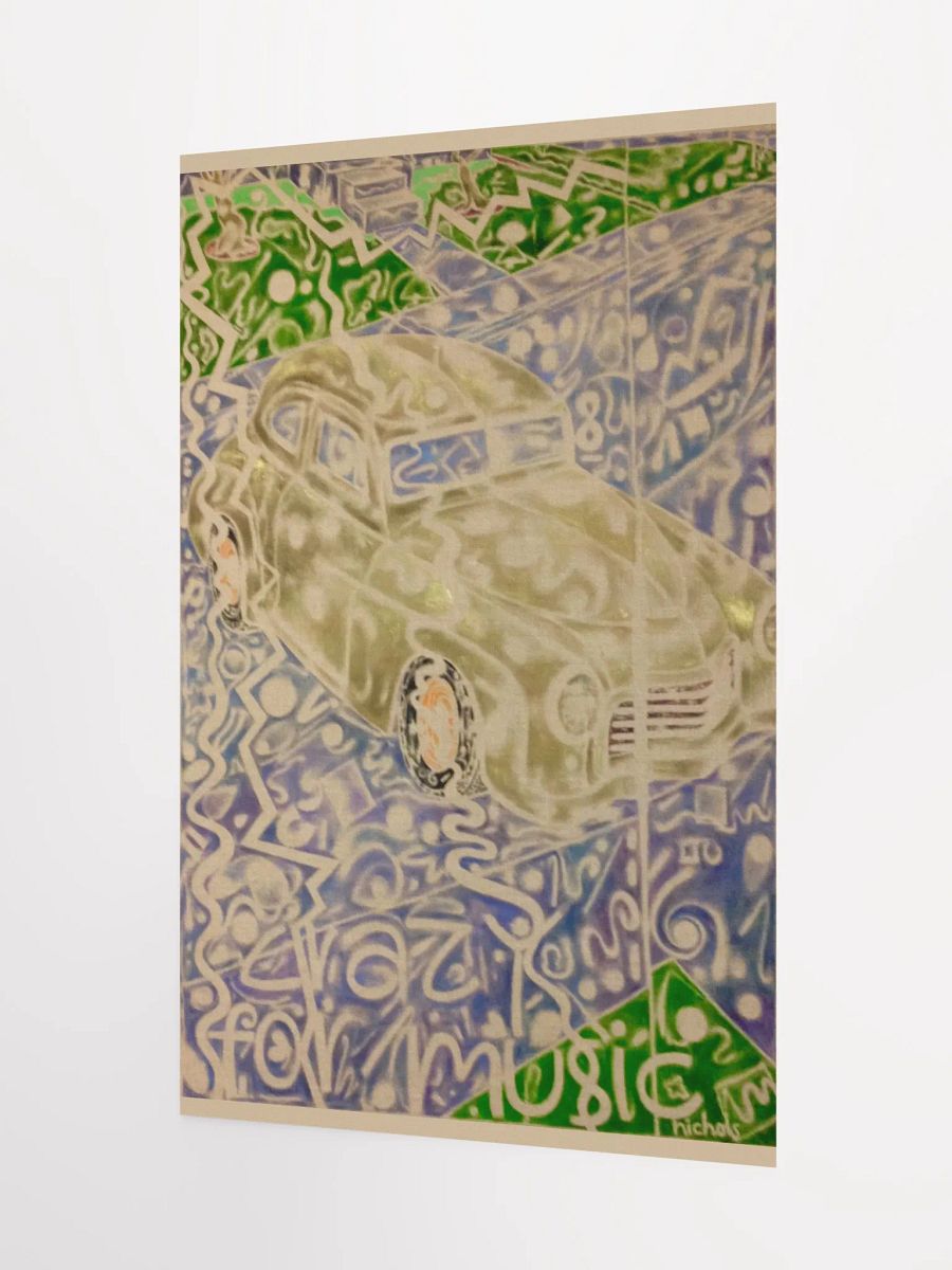 Crazy for the Music Poster (12" x 18") product image (4)