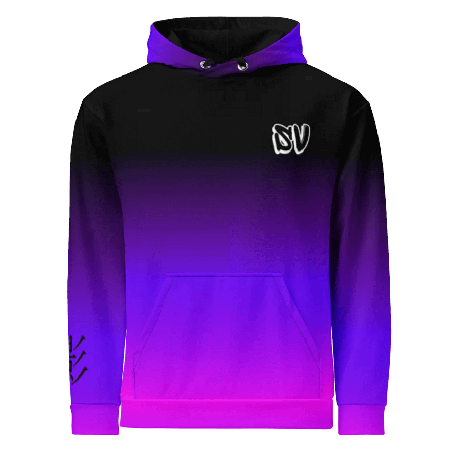THE EMINENCE IN SHADOWN NEON COLOR FADE HOODIE product image (1)