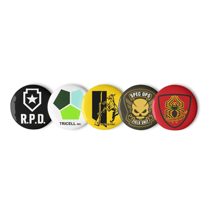 Resident Evil Organizations Pin Set 2 product image (1)
