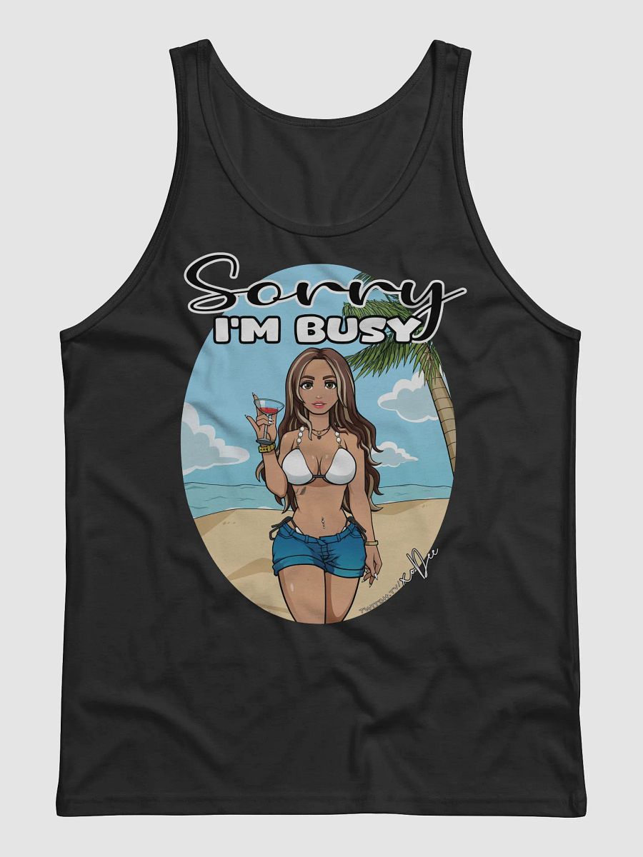 Sorry I'm Busy Tank product image (1)