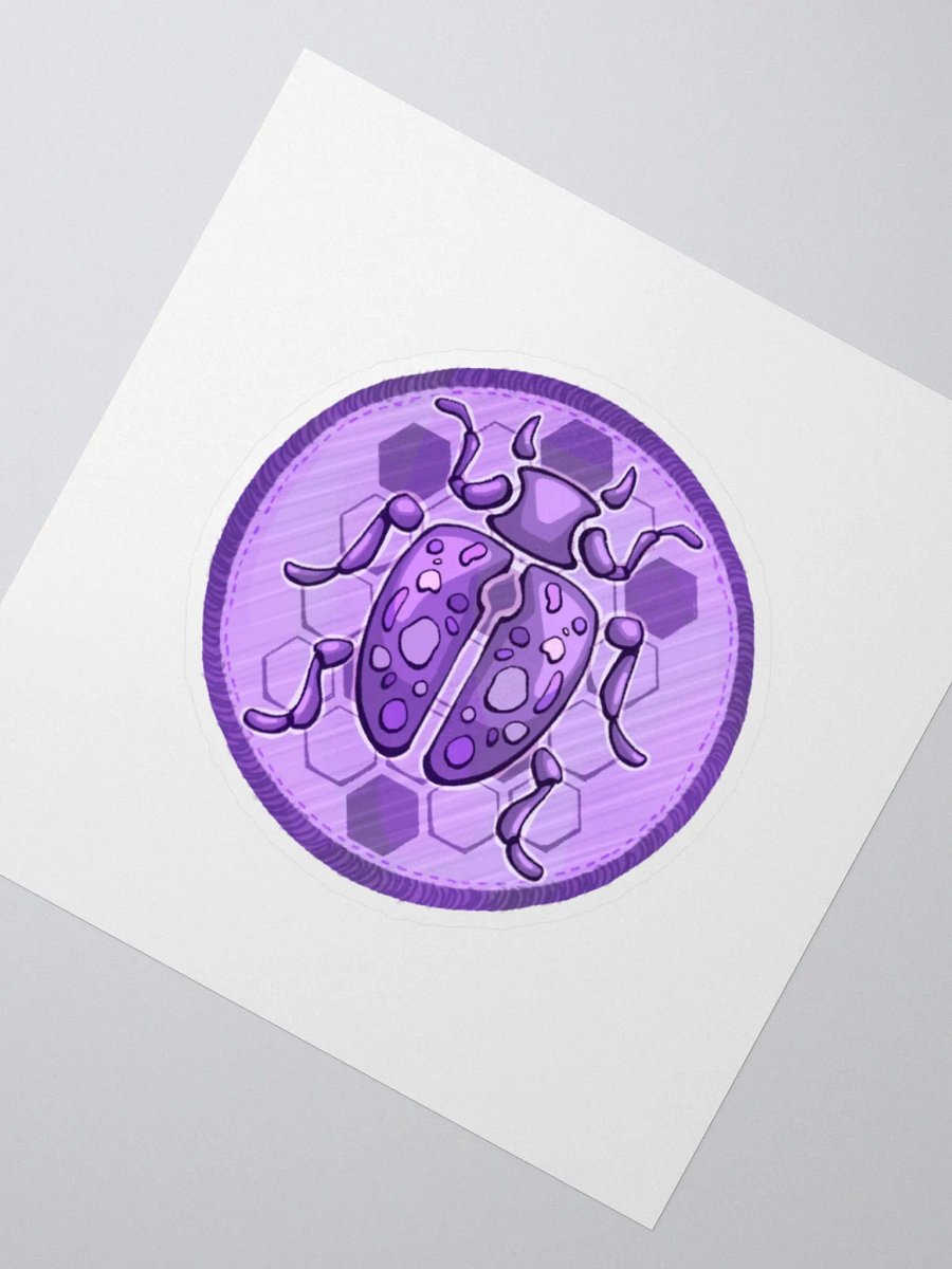 Lavender Ladybugs Sticker product image (2)