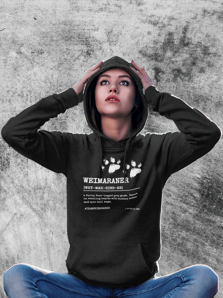 Definition of Weimaraner - Cotton Heritage Unisex Premium Hoodie product image (1)