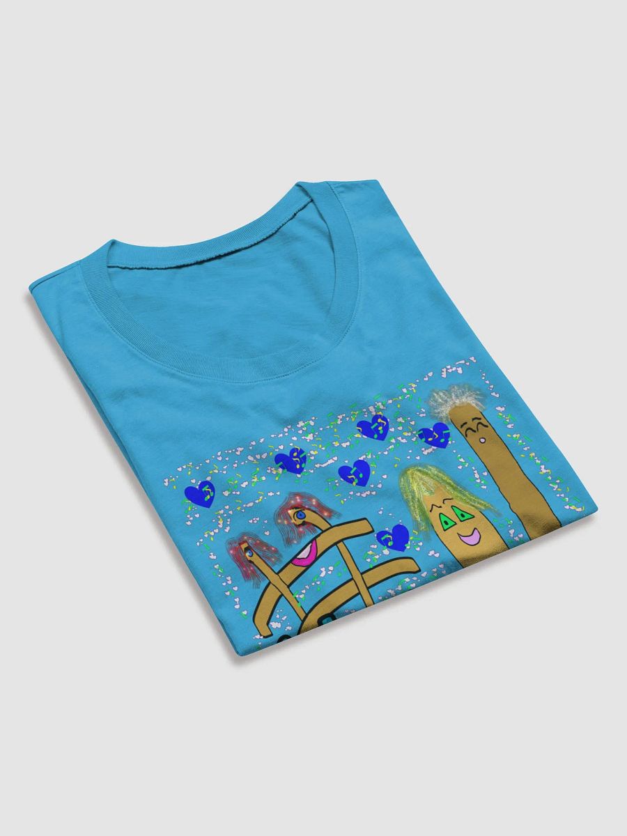 Hype Fries Ladies' Triblend Short Sleeve T-Shirt product image (48)