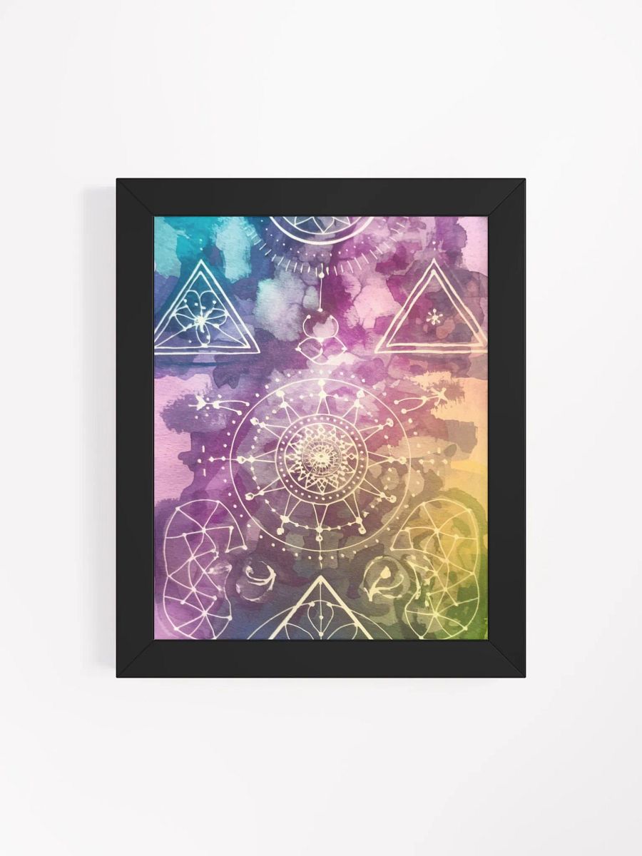 Sacred Geometry, Framed Matte Poster product image (4)