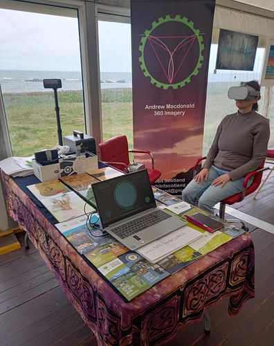Exhibit Scotland enjoyed a weekend promoting Digital Access @ The Festival of Ballantrae 2025. 

Exhibit Scotland offers an i...