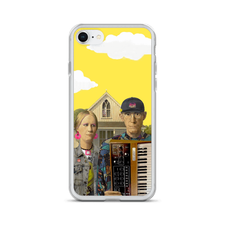 American Prophet by Frank Fonik, Techno EDM Clear Case for iPhone® product image (1)